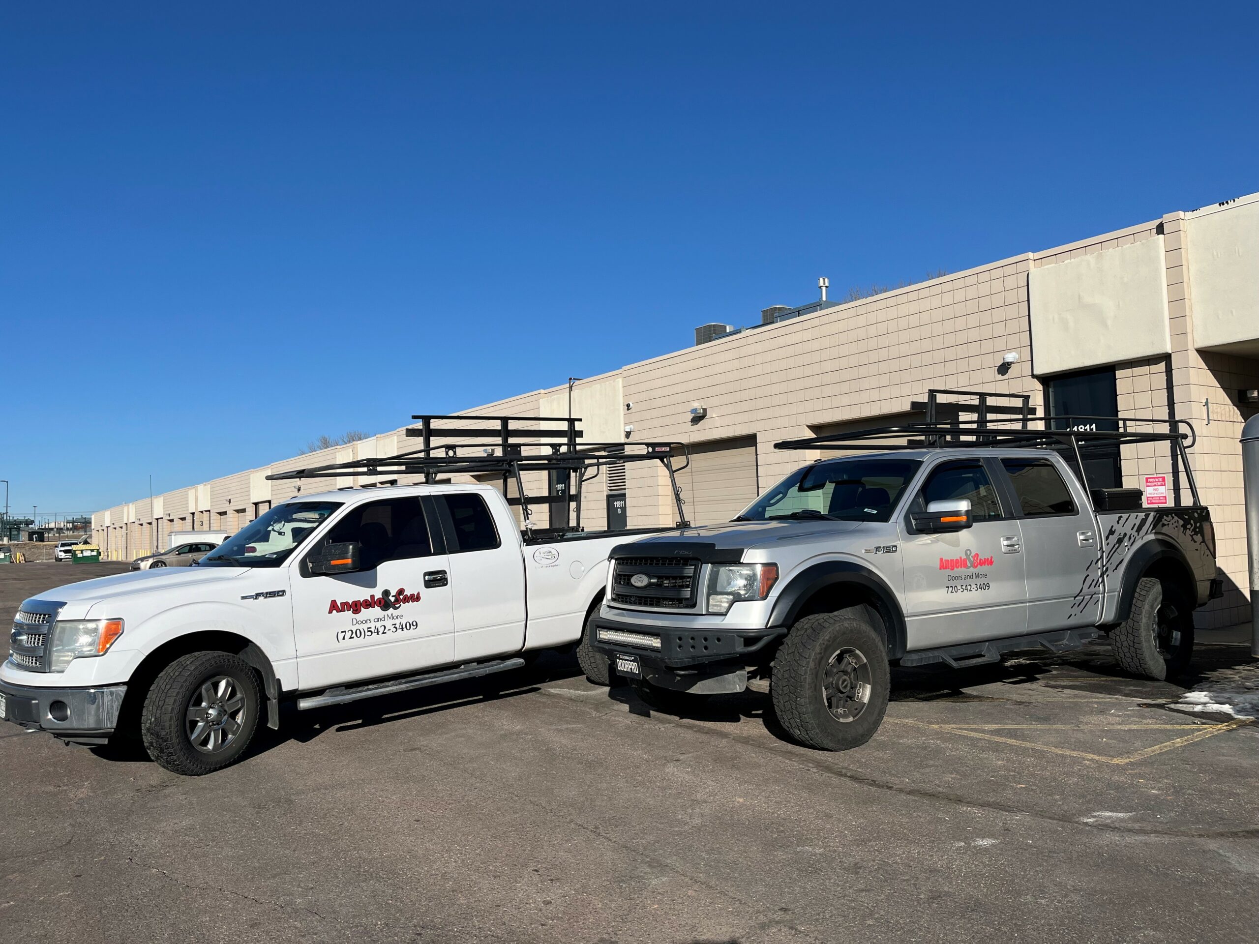 company Trucks scaled - Home - Angelo and Sons