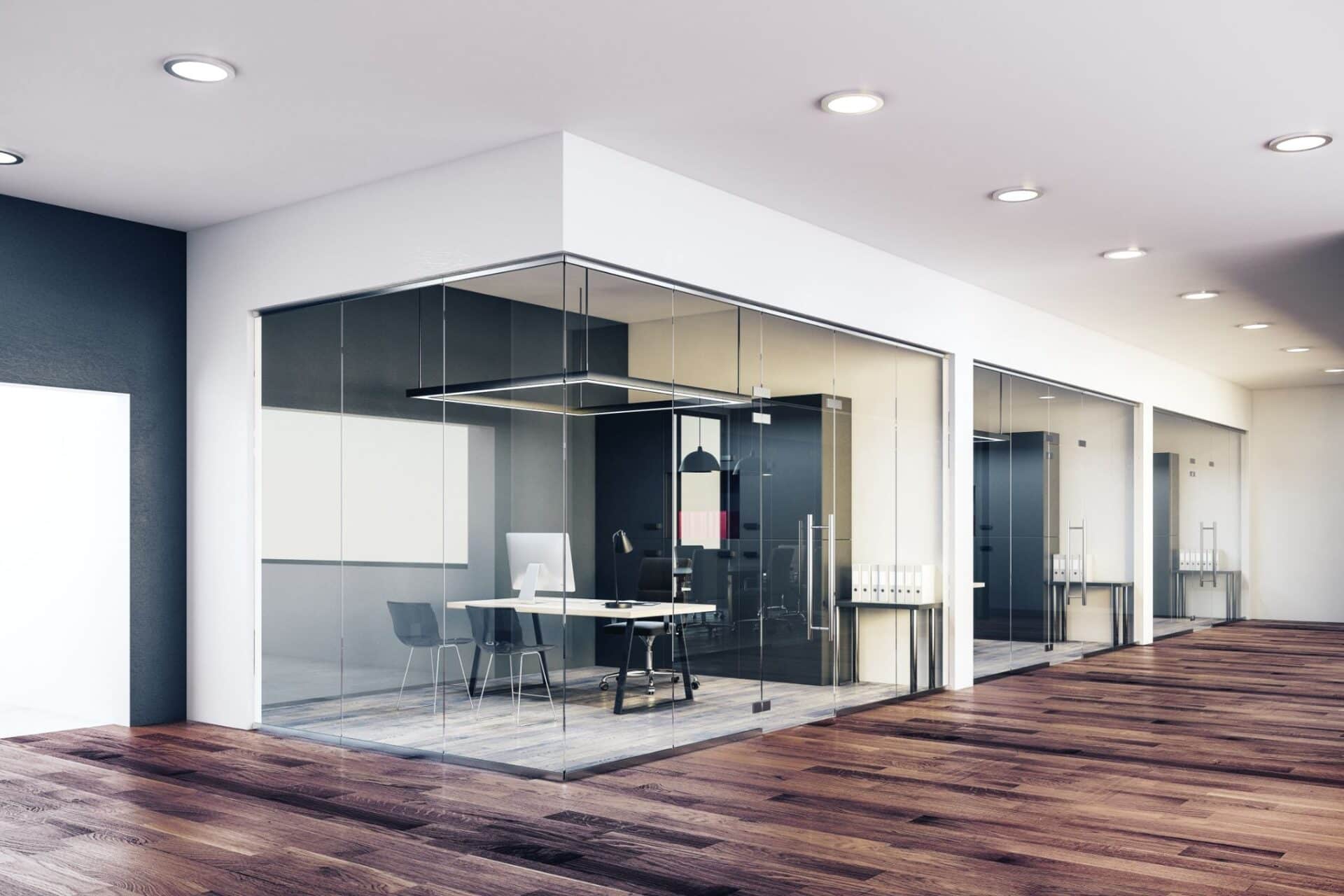 Glass Walls for the Workplace: Benefits & Cost Considerations 2 - Angelo and Sons image 1 - Glass Walls for the Workplace: Benefits & Cost Considerations - Angelo and Sons
